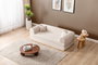 Atelier Del Sofa Legom Eco - Sofá-Cama de 3 Plazas Crema